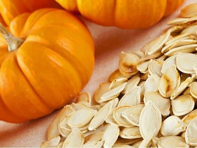 Pumpkin seeds are a safe folk remedy for pests